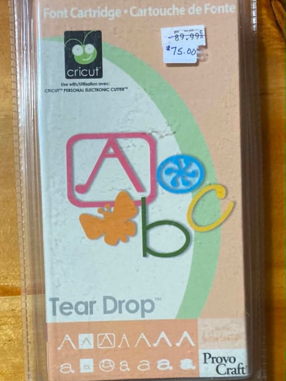 Cricut Cartridge Tear Drop